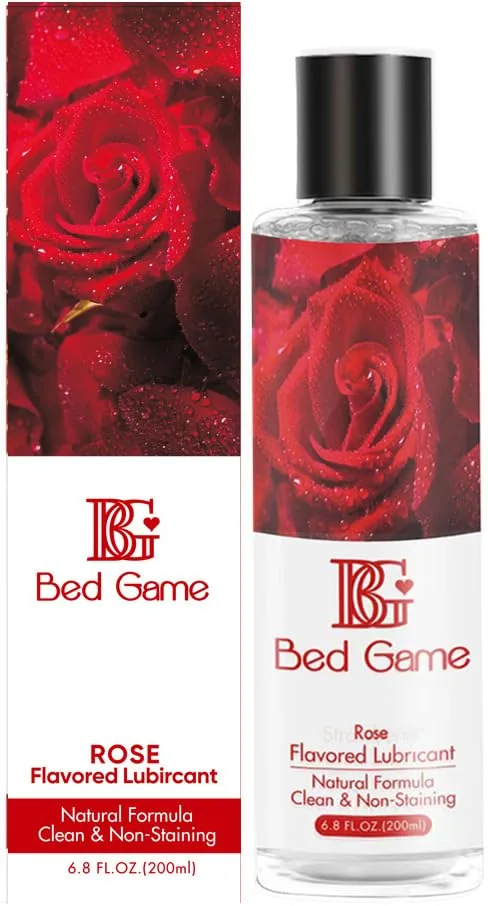 BED GAME Rose Flavored Water-Based Lube