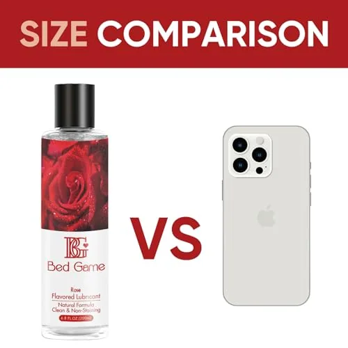 BED GAME Rose Flavored Water-Based Lube view 5