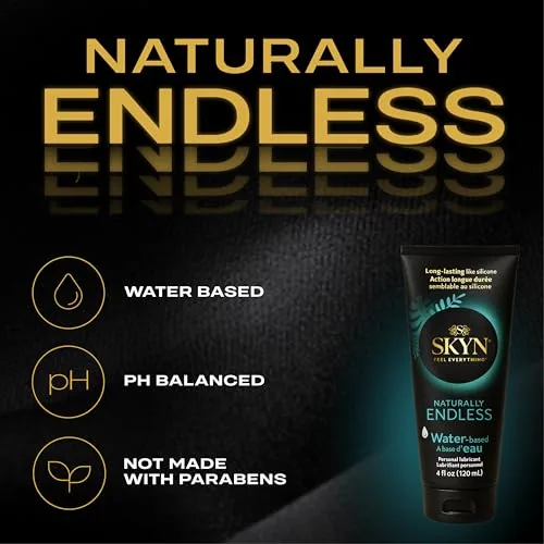 SKYN Naturally Endless Water-Based Lube, 4 oz view 5