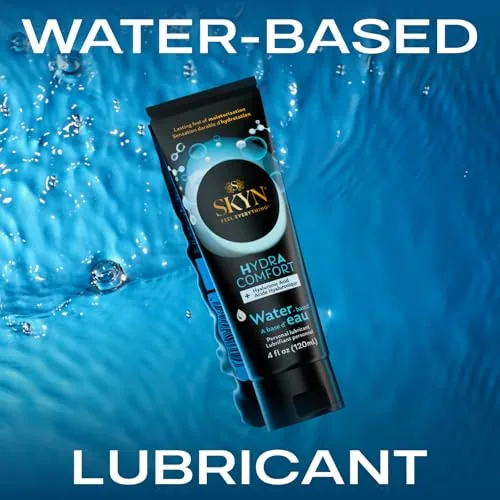 SKYN HydrAcomfort Hyaluronic Water-Based Lube, 4 oz view 2