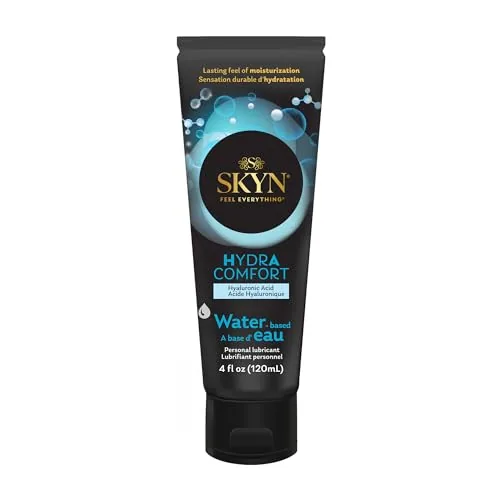 SKYN HydrAcomfort Hyaluronic Water-Based Lube, 4 oz