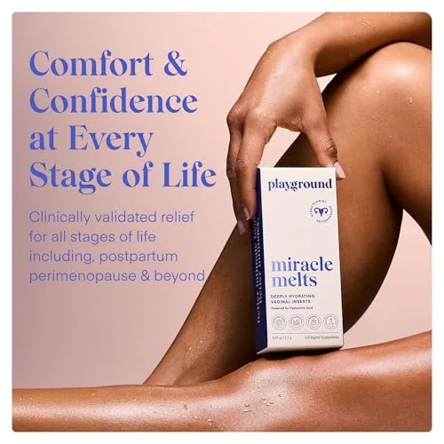 Playground Miracle Melts Vaginal Moisturizer Inserts view 6