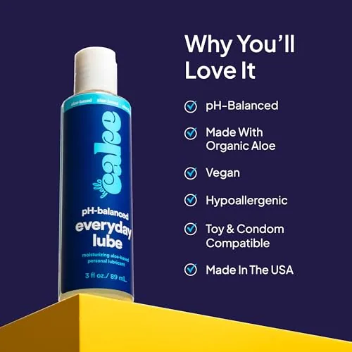 Hello Cake Everyday Aloe-Based Lube, 3 oz view 4