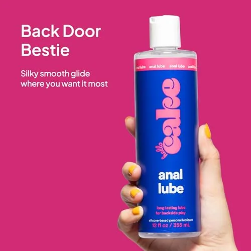 Hello Cake Anal Silicone Lube, 12 oz view 3