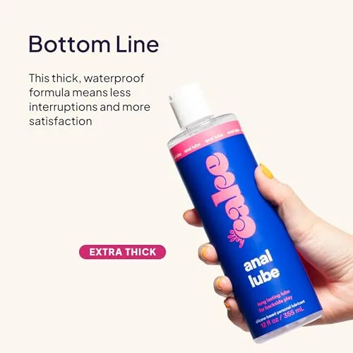 Hello Cake Anal Silicone Lube, 12 oz view 5